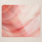 abstract red and pink background with white rings シェルパブランケット (正面(横))