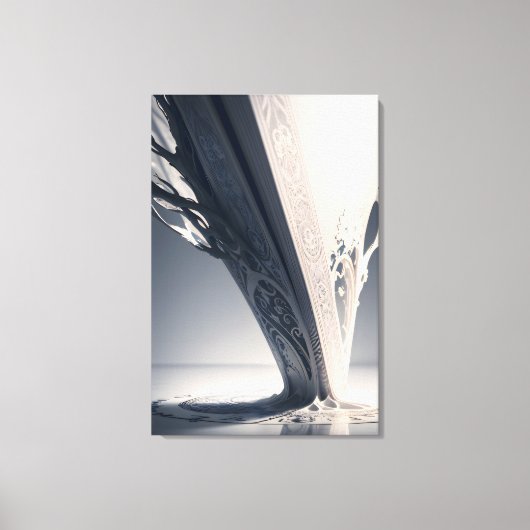 Abstract Relic in the Soil キャンバスプリント (正面)