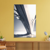 Abstract Relic in the Soil キャンバスプリント (インサイチュ (リビング))