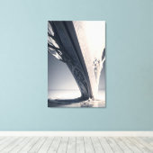 Abstract Relic in the Soil キャンバスプリント (インサイチュ (ウッドフロア))