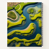 Abstract River Estuary ノートブック (裏面)