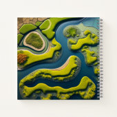 Abstract River Estuary ノートブック (裏面)