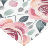 Abstract Roses In Pastel Colors  テーブルクロス (アングル)