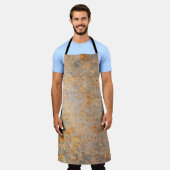 Abstract rusty grunge metal backgroundabstract, ag エプロン (着用した状態)