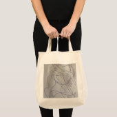 Abstract Scribble Pen Drawing Graphic Tote bag トートバッグ (正面(商品))