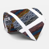 Abstract Seafront Painting by Alfred Fox ネクタイ (ロール)