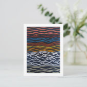 Abstract Seafront Painting by Alfred Fox ポストカード (スタンド正面)