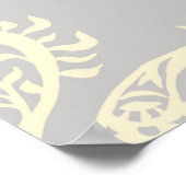 abstract, seamless, african, asia, asian design, a ポスター (角)