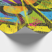 Abstract seamless chaotic pattern. Wallpaper with ラッピングペーパー (角)