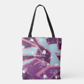 Abstract seamless geometric pattern. grunge urban  トートバッグ (裏面)