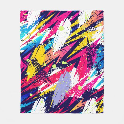 Abstract seamless pattern. Creative background wit フリースブランケット (正面)