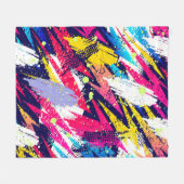 Abstract seamless pattern. Creative background wit フリースブランケット (正面(横))