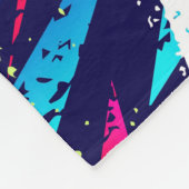 Abstract seamless pattern. Creative background wit フリースブランケット (角)