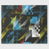 Abstract seamless pattern. Creative vintage backgr ラッピングペーパー (フラット)