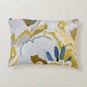 Abstract seamless pattern. Light grey,  yellow,  g アクセントクッション (裏面)