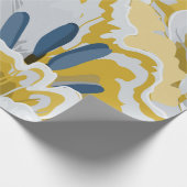 Abstract seamless pattern. Light grey, yellow, g ラッピングペーパー (角)