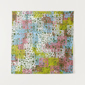 Abstract seamless pattern. Paints of the spring la タペストリー (正面)