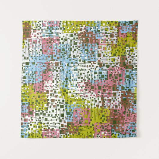 Abstract seamless pattern. Paints of the spring la タペストリー (正面)