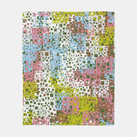 Abstract seamless pattern. Paints of the spring la フリースブランケット (正面)