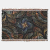 Abstract Seashells スローブランケット (正面)