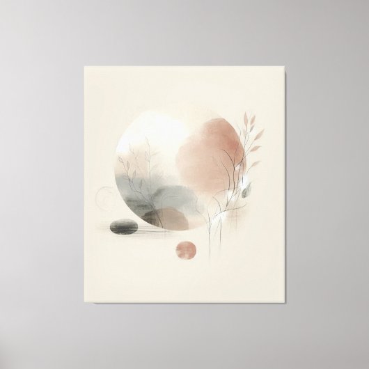 Abstract Serenity キャンバスプリント (正面)