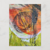 abstract severe dizziness collage  ポストカード (正面)