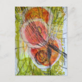 abstract severe dizziness moving foward collage  ポストカード (正面)