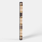 Abstract Shades of Brown iPhone 13 Pro Max Case iPhoneケース (右側面)