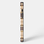 Abstract Shades of Brown iPhone 13 Pro Max Case iPhoneケース (左側面)