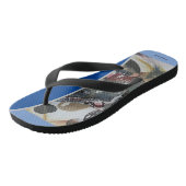 Abstract Shadow Flip Flops ビーチサンダル (アングル)