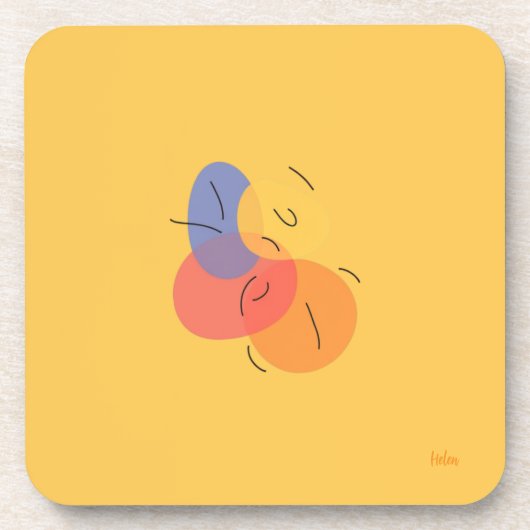 Abstract Shape Coaster コースター (正面)