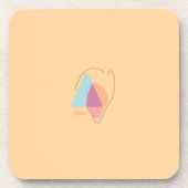 Abstract Shape Coaster コースター (正面)