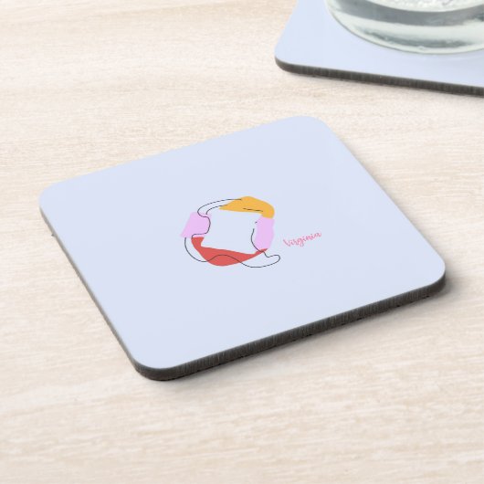 Abstract Shape Coaster コースター (左側)