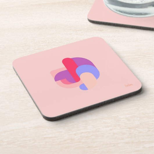 Abstract Shape Coaster コースター (左側)