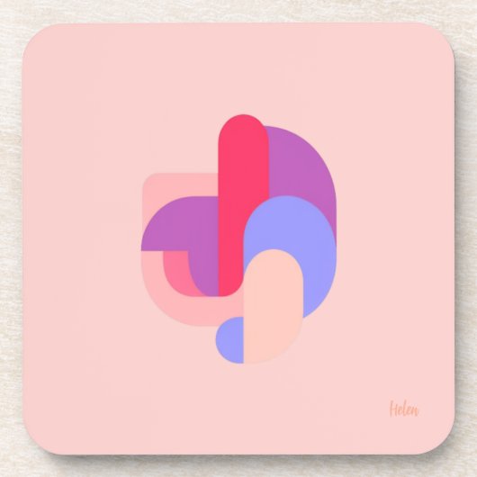 Abstract Shape Coaster コースター (正面)