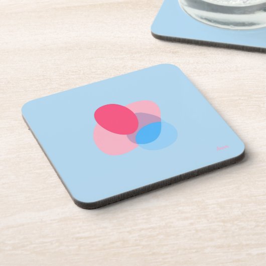 Abstract Shape Coaster コースター (左側)