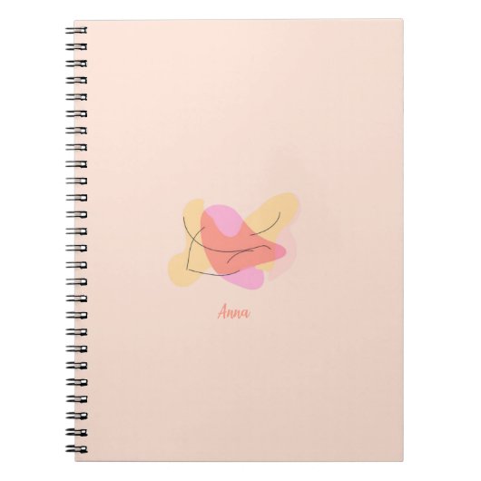 Abstract Shape Notebook ノートブック (正面)