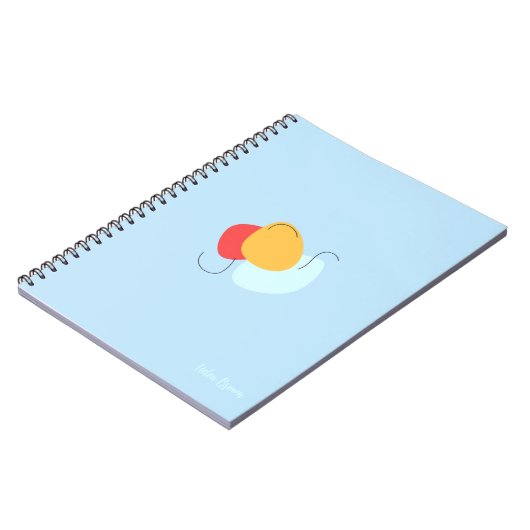 Abstract Shape Notebook ノートブック (左側)