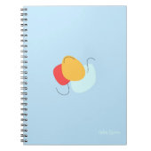 Abstract Shape Notebook ノートブック (正面)