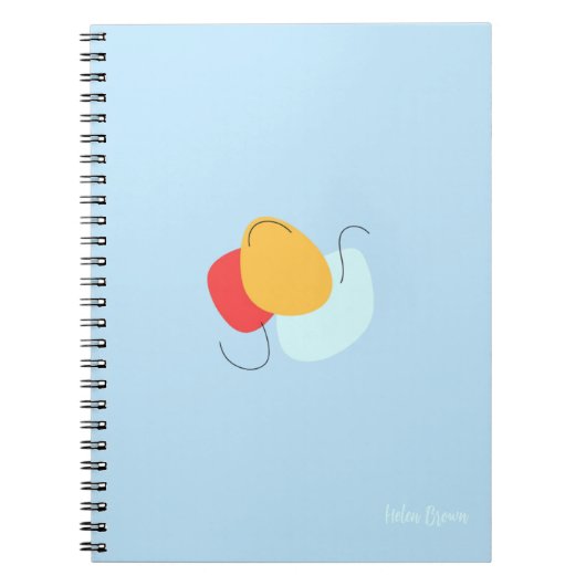 Abstract Shape Notebook ノートブック (正面)