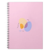 Abstract Shape Notebook ノートブック (正面)
