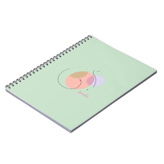 Abstract Shape Notebook ノートブック (左側)
