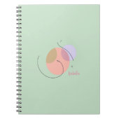 Abstract Shape Notebook ノートブック (正面)