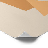 Abstract Shapes Art ポスター (角)