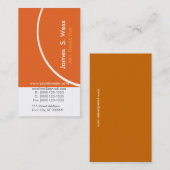 Abstract Sharpかわいいすごいモダンで写実的なディレクター 名刺 (正面/裏面)