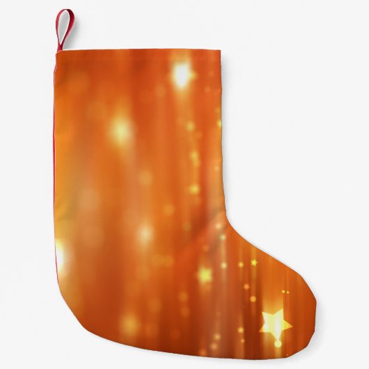 abstract shiny orange backgroundabstract,art,backg スモールクリスマスストッキング (正面)