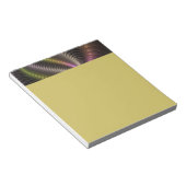 Abstract Shiny Trippy Colorful 3D Fractal Art ノートパッド (アングル)