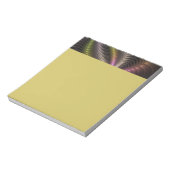 Abstract Shiny Trippy Colorful 3D Fractal Art ノートパッド (回転)