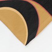 Abstract simple seamless texture pattern print フリースブランケット (角)