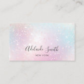 abstract simulated shimmer 名刺 (正面)